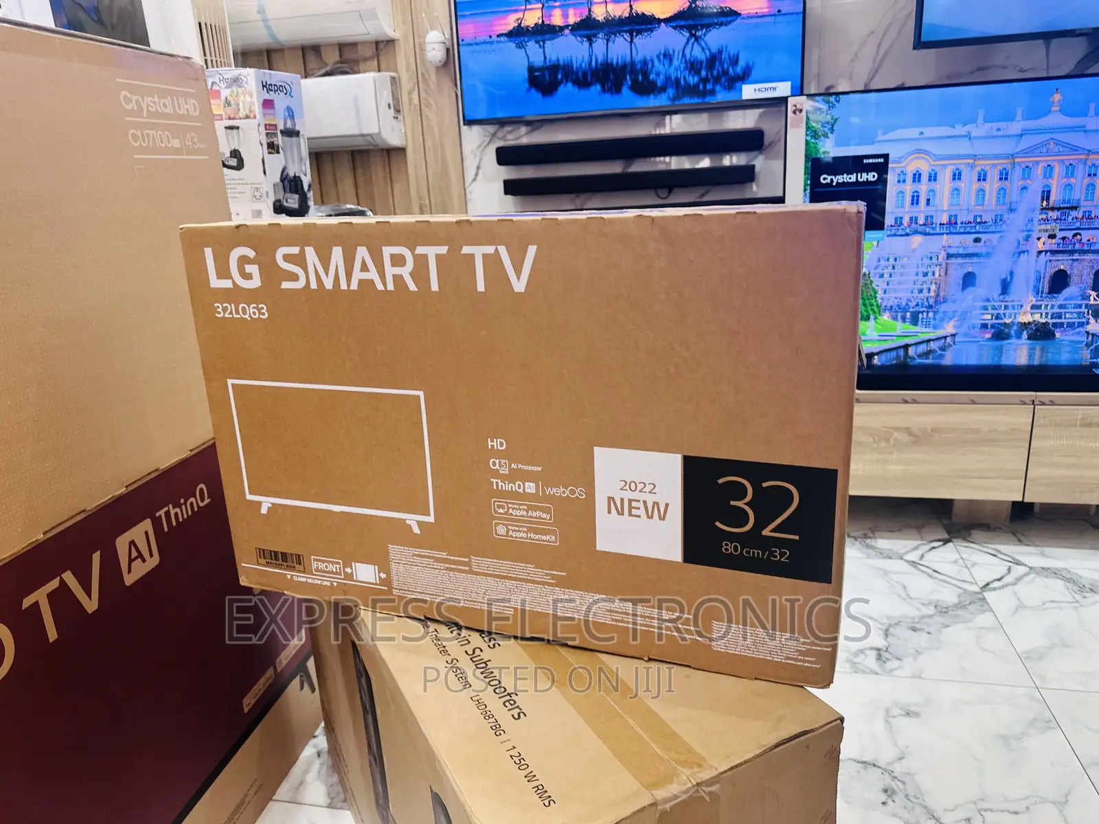 Superior Sleek Slim FHD Smart 32”LM63 Tv
