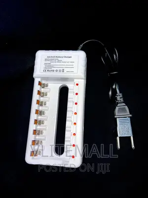 8slots Intelligent Charger for AA/AAA Batteries