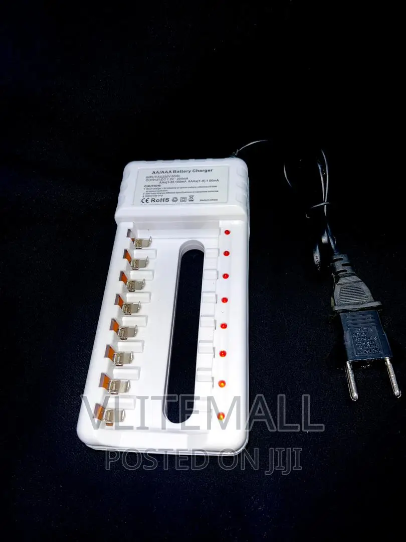 8slots Intelligent Charger for AA/AAA Batteries