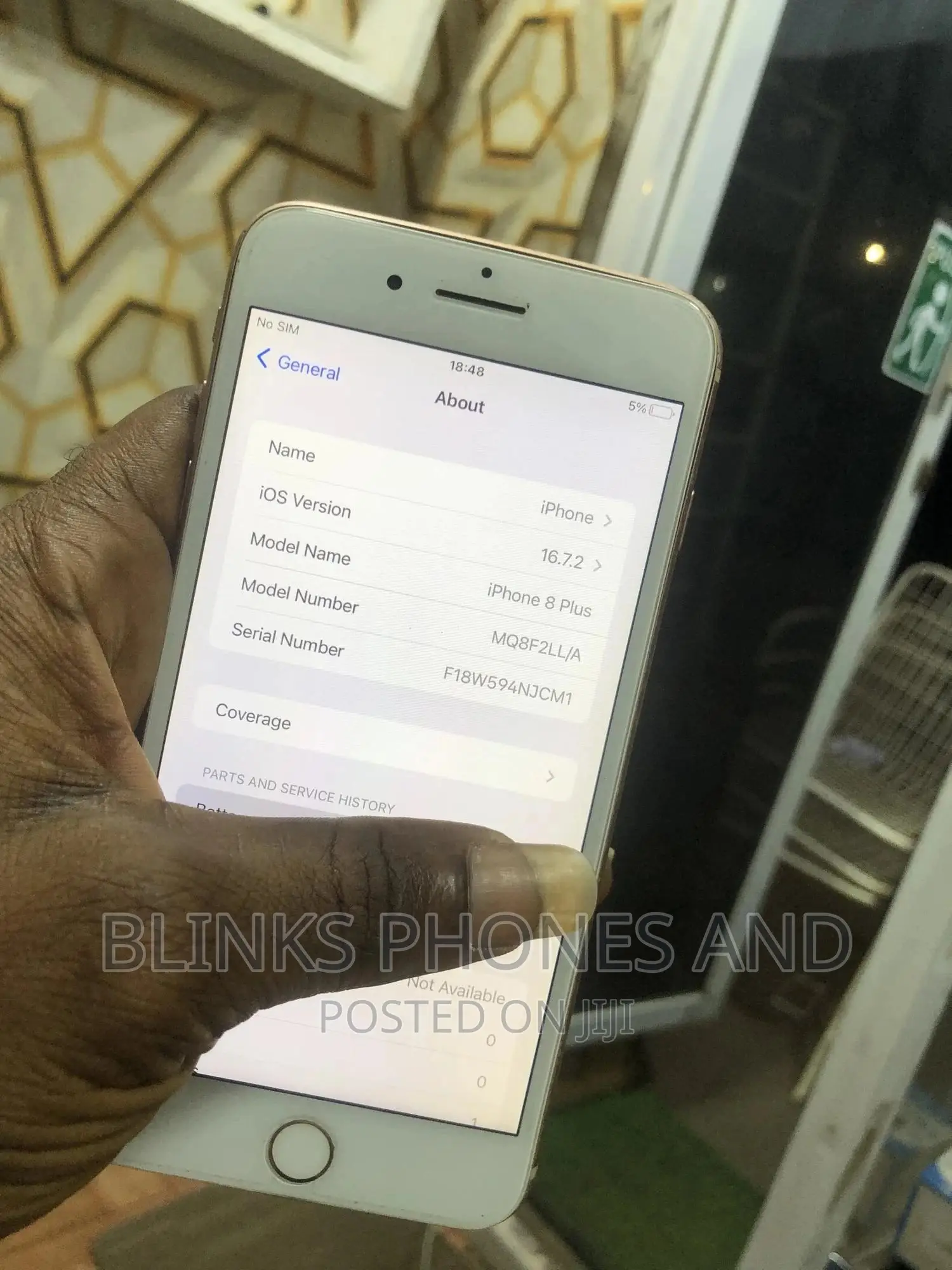 New Apple iPhone 8 Plus 64 GB Gold