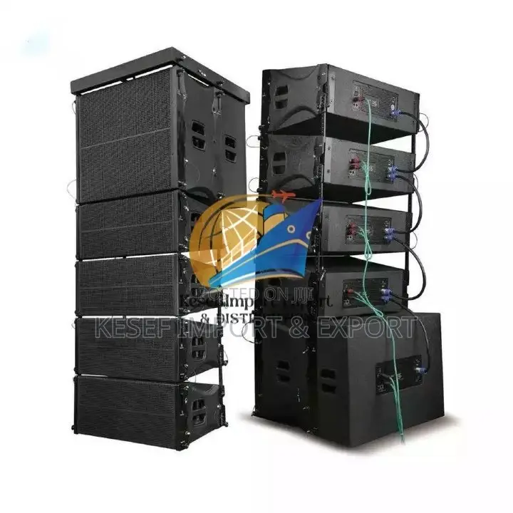 PA System. Complete Line Array System.