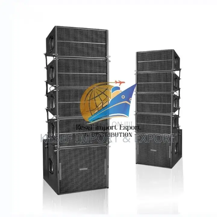 PA System. Complete Line Array System.