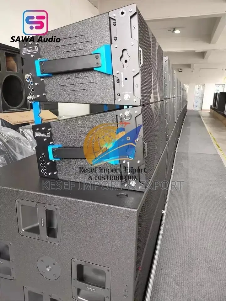 PA System. Complete Line Array System.