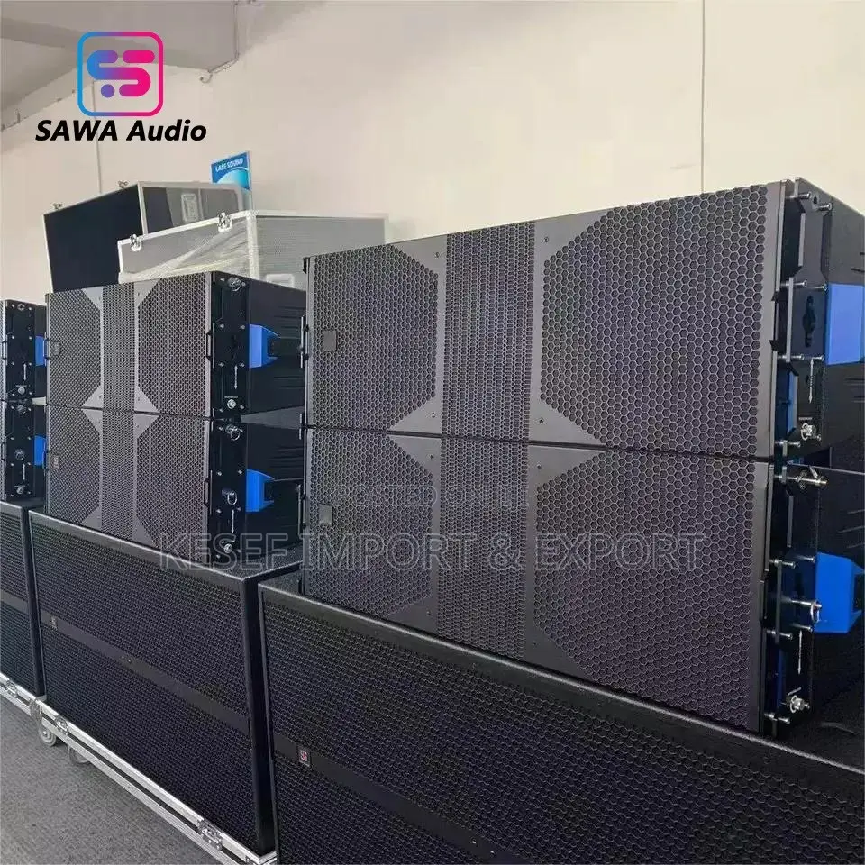 PA System. Complete Line Array System.