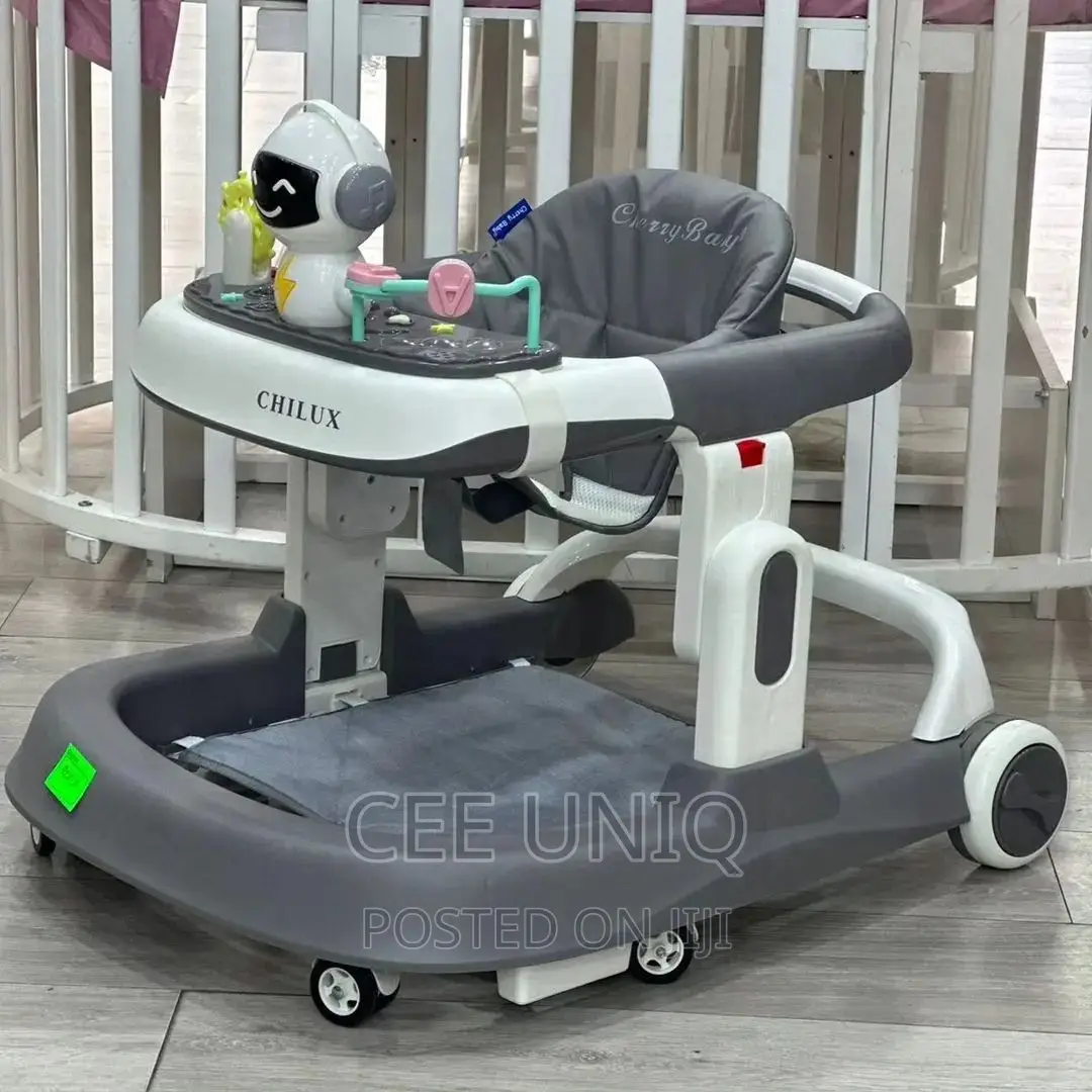 4 in 1 Baby Walker With Push Walker and Feeding Tray