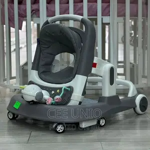 4 in 1 Baby Walker With Push Walker and Feeding Tray