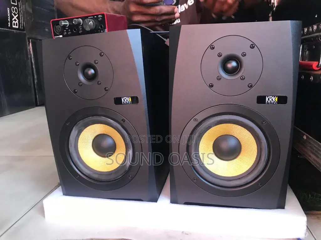 KRK Rokit 6 M4 Bi-Amp 5" Powered Studio Monitor Pair, Black