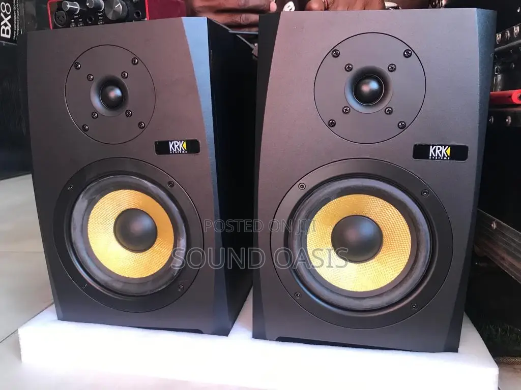 KRK Rokit 6 M4 Bi-Amp 5" Powered Studio Monitor Pair, Black