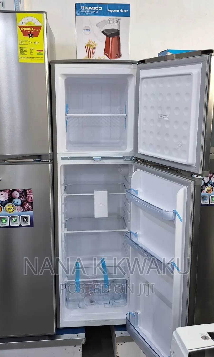 Top Freezer_166litres Double Door Fridge