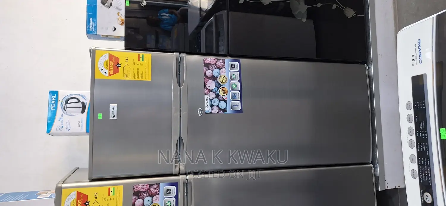 Nice Size Pearl 200litres Double Door Fridge With Freezer