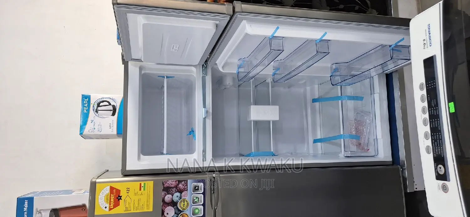 Nice Size Pearl 200litres Double Door Fridge With Freezer