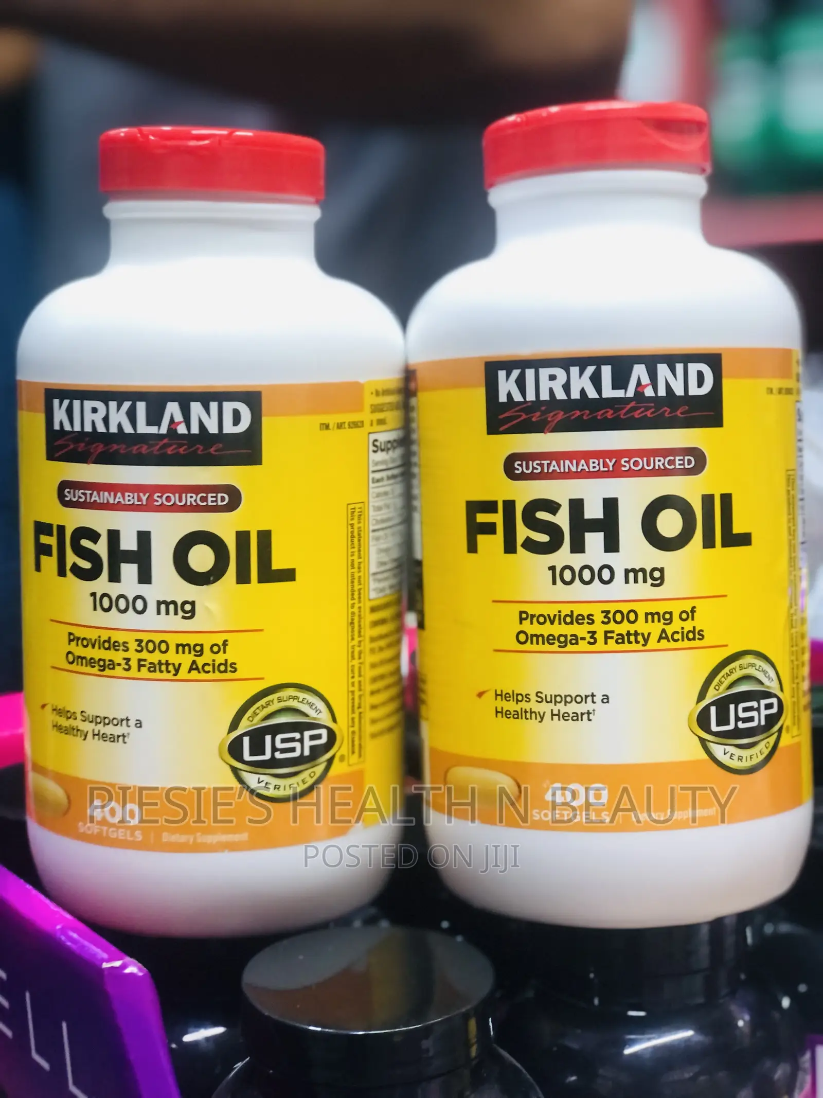Kirkland Signature Fish Oil 1000 in Accra Metropolitan Vitamins & Supplements, Piesie H N B