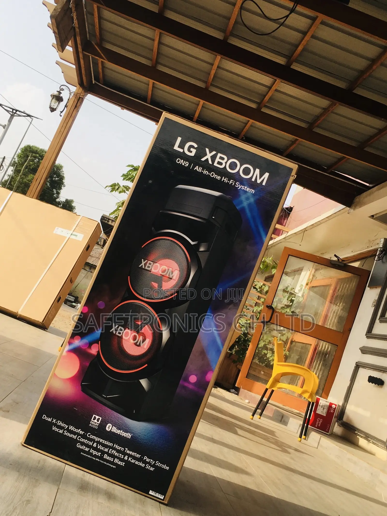 Electric Durable LG ON9 Speaker Bluetooth Black Wireless