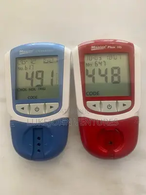 Mission Cholesterol Meter and Strip