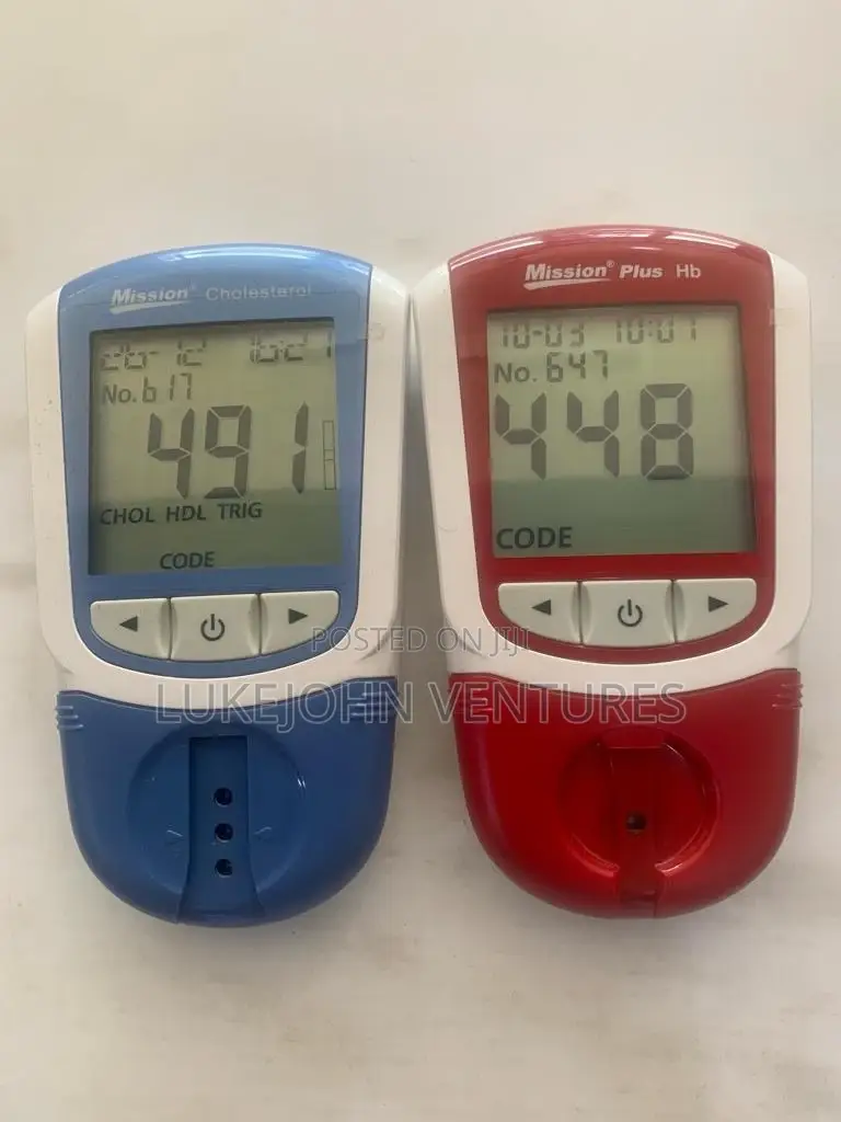 Mission Cholesterol Meter and Strip