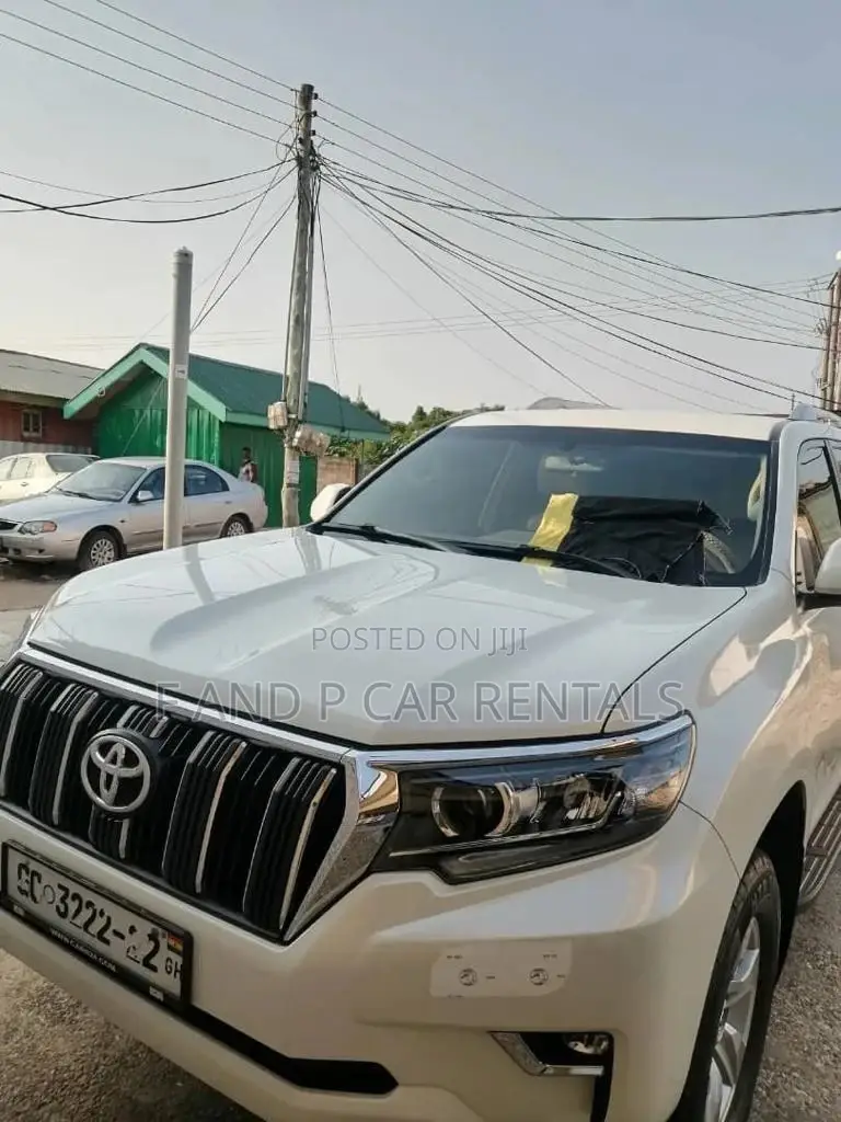 Prado Suv for Hire in Ghana | Chauffeur Included