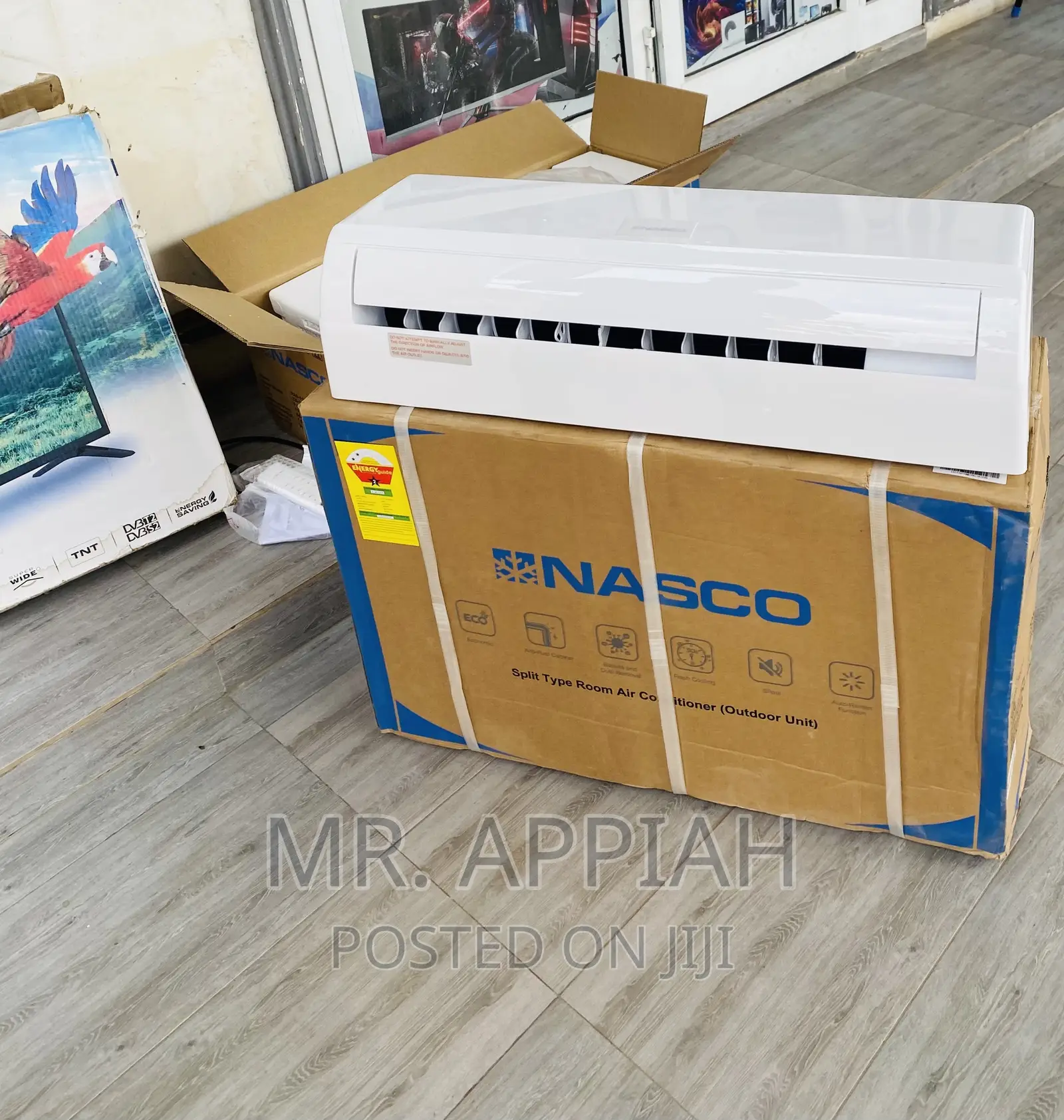 Energy Sufficient Nasco 1.5hp Split Electric Ac(White).
