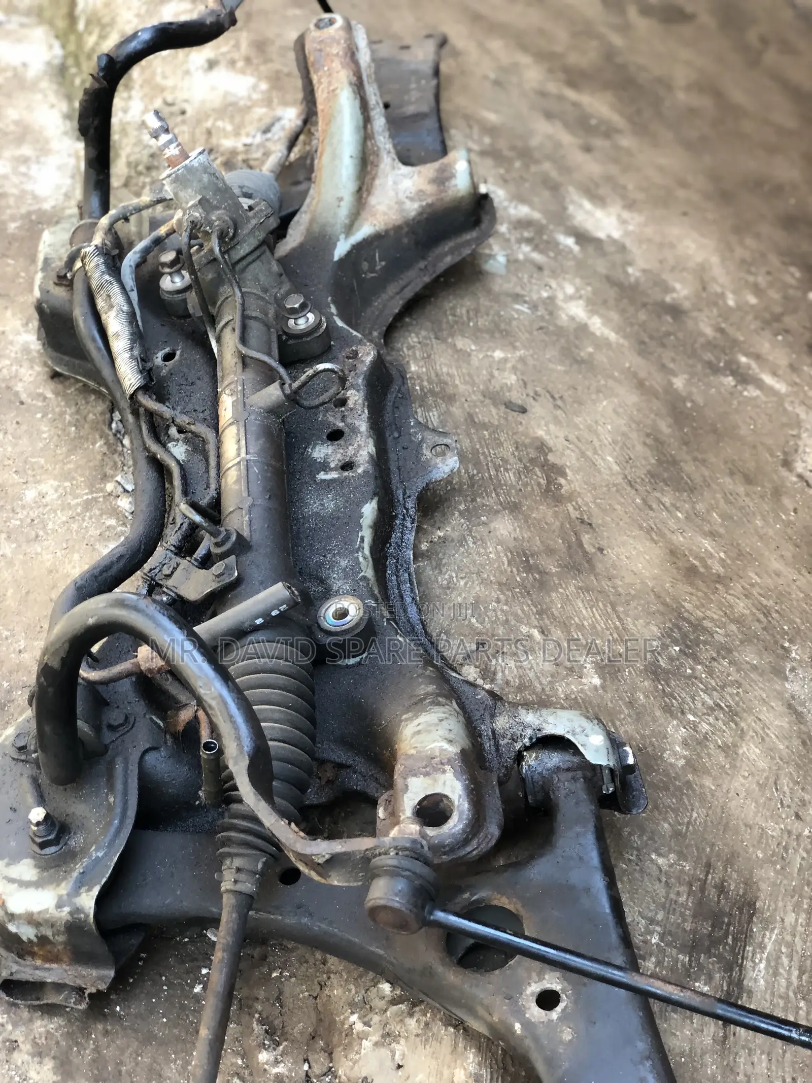 Toyota Corolla 2005 Front Beam and Steering Rack Complete