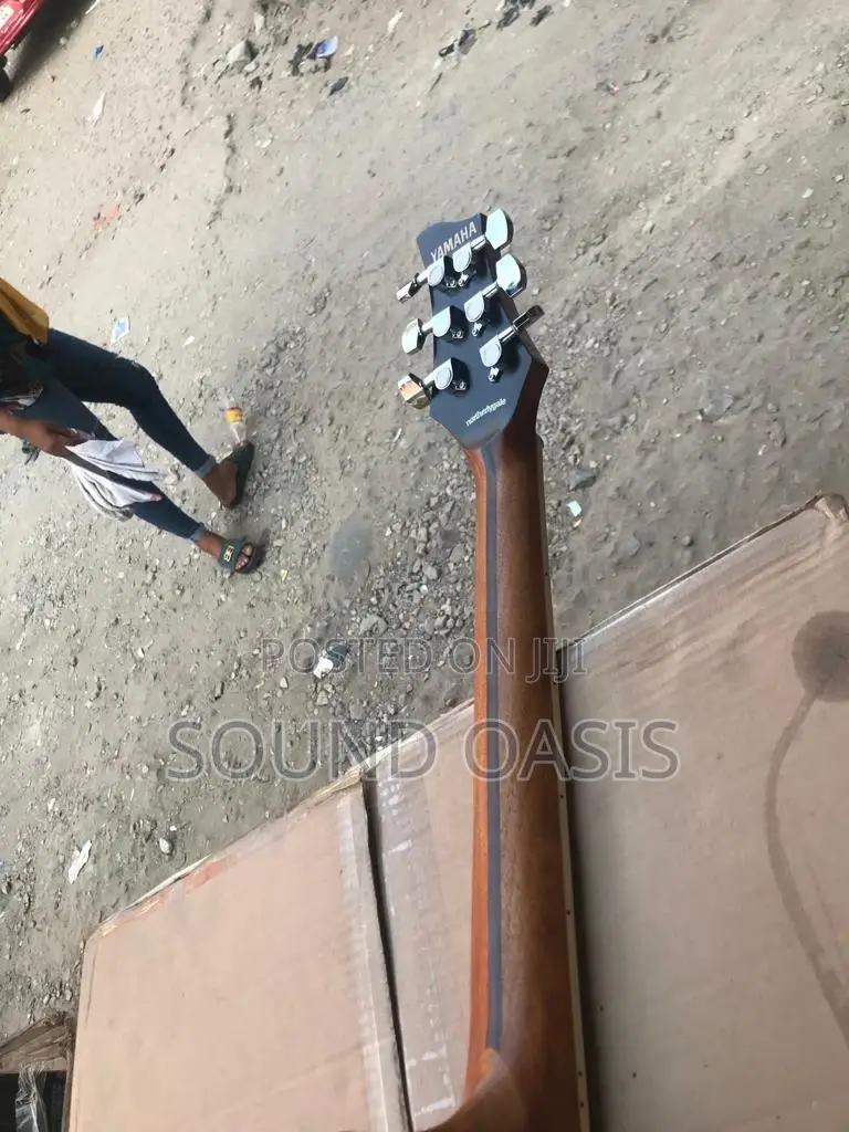Yamaha Acoustic Guitar (Brown)