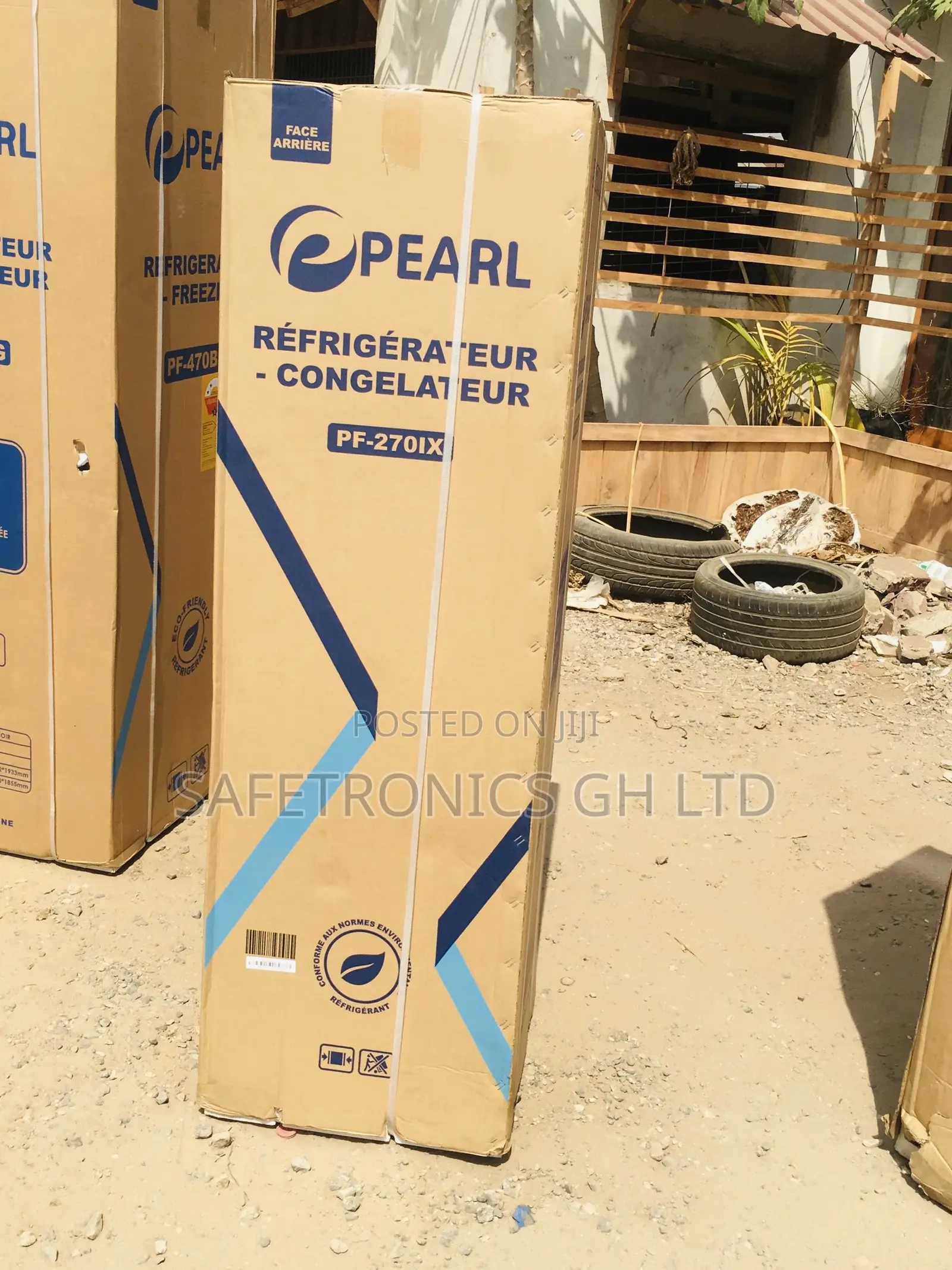 PF-270IX Doubledoor Topfreezer Electric 166 Liters Fridge