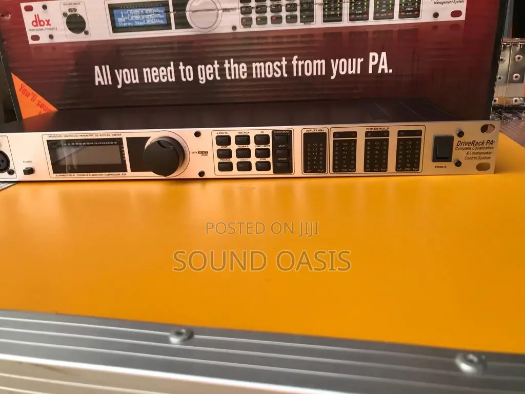 DBX Driverack Pa+ Complete Equalization and Loudspeaker MGT