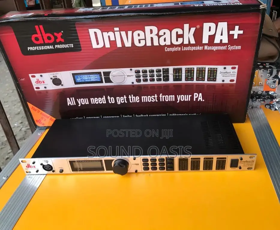 DBX Driverack Pa+ Complete Equalization and Loudspeaker MGT
