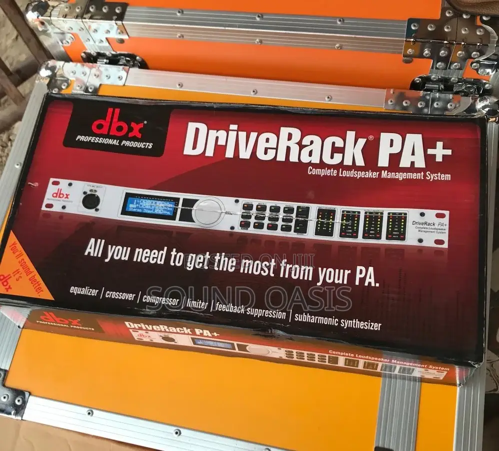 DBX Driverack Pa+ Complete Equalization and Loudspeaker MGT