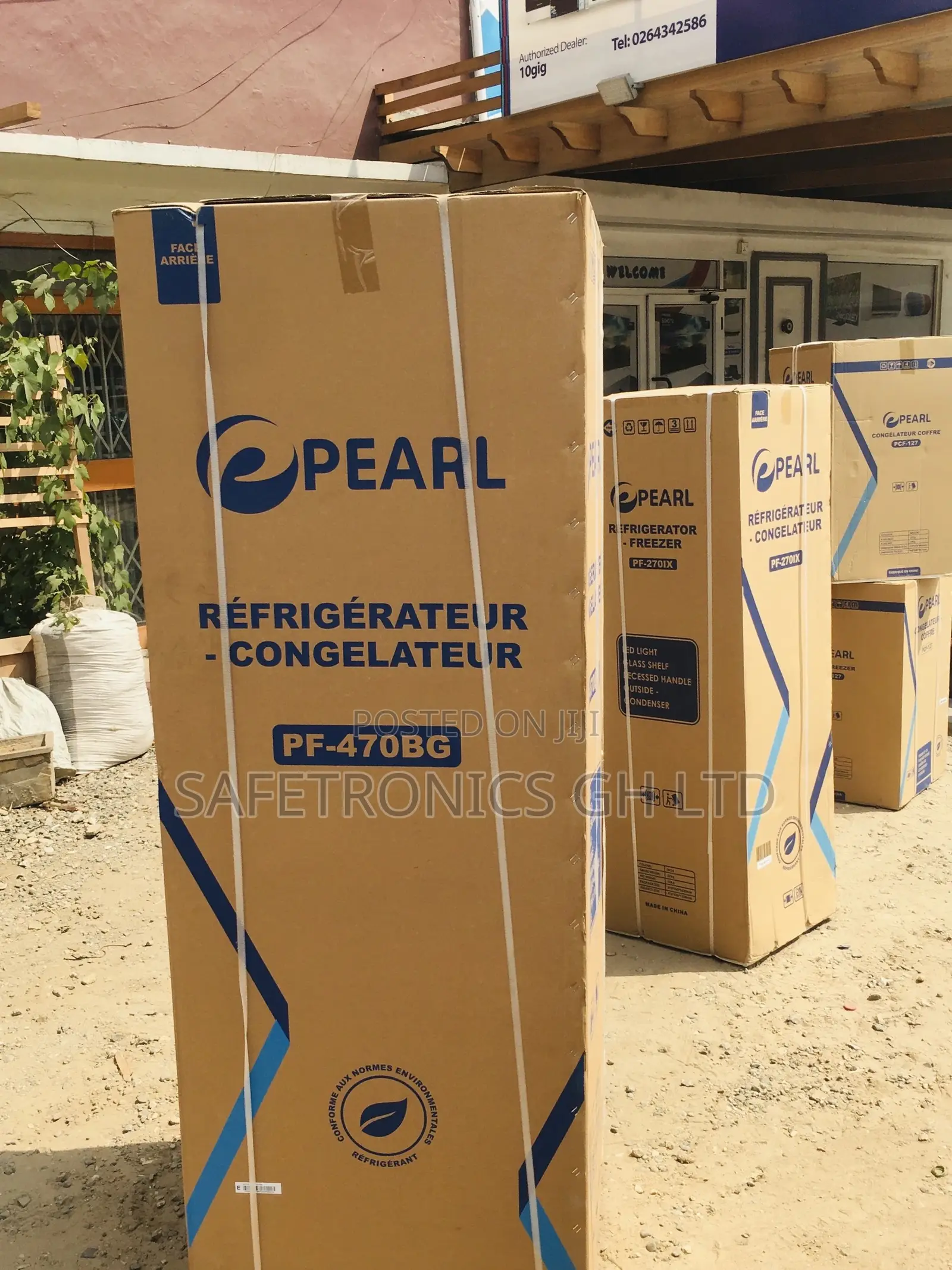 PF-270IX Doubledoor Pearl 166 Liters Topfreezer Fridge