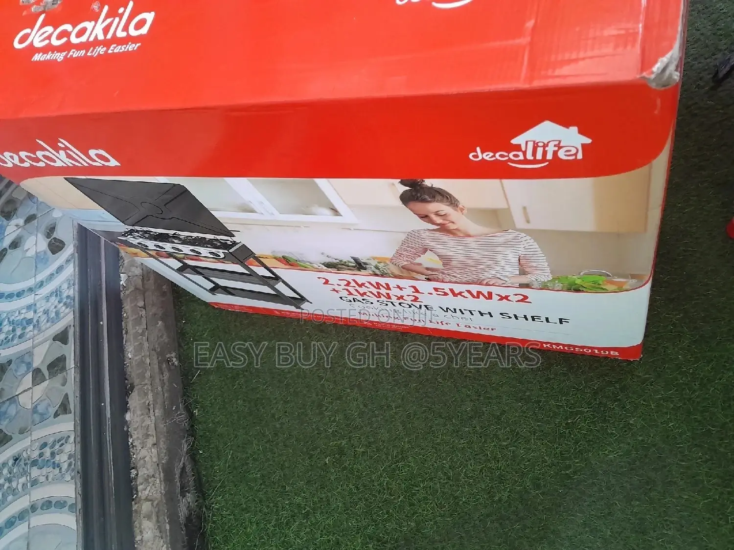 Decakila Gas Stove Brand New