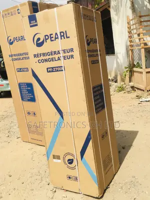 Pearl PF-270IX Doubledoor Topfreezer 166 Liters Fridge 