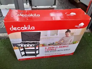 Decakila 2.2kw Gas Stove With Shelves Quality