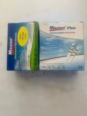 Mission Cholesterol Meter and Strip