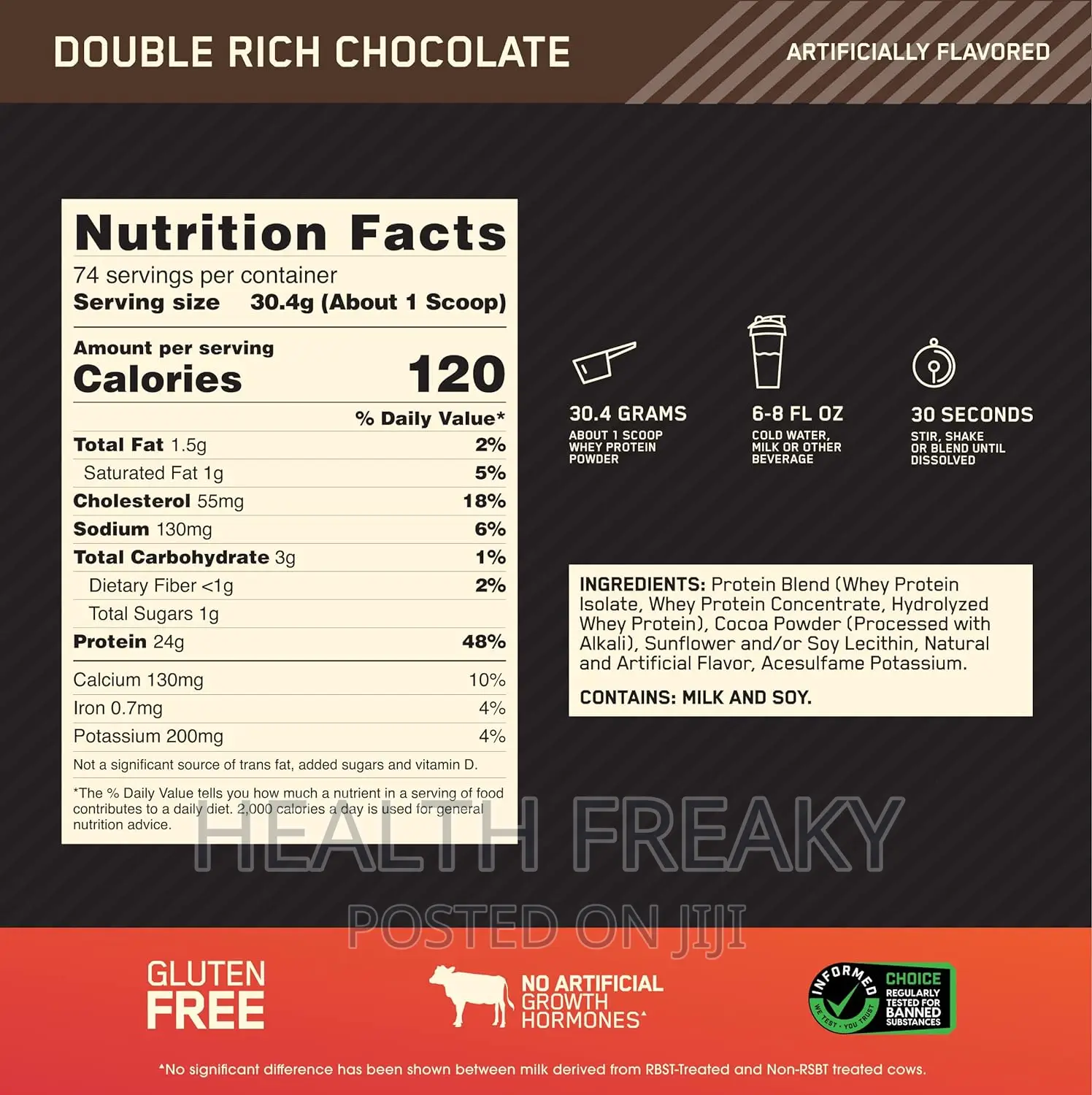Gold Standard 100% Whey Protein Muscle Builder 5lb