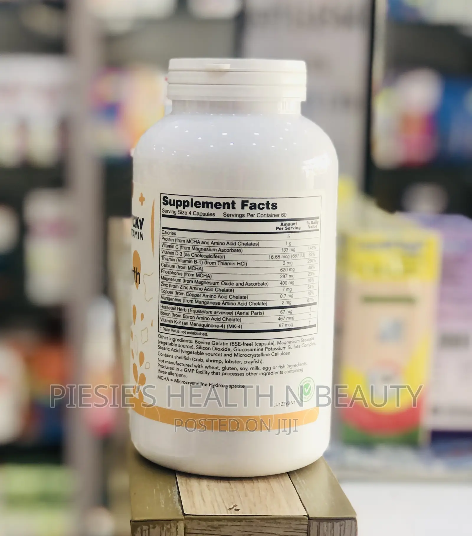 Luckyvitamin - Bone Strength System - 240 Capsules
