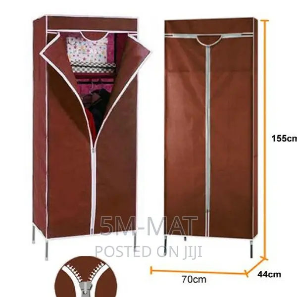 Single Canvas Foldable Wardrobe