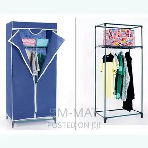 Single Canvas Foldable Wardrobe