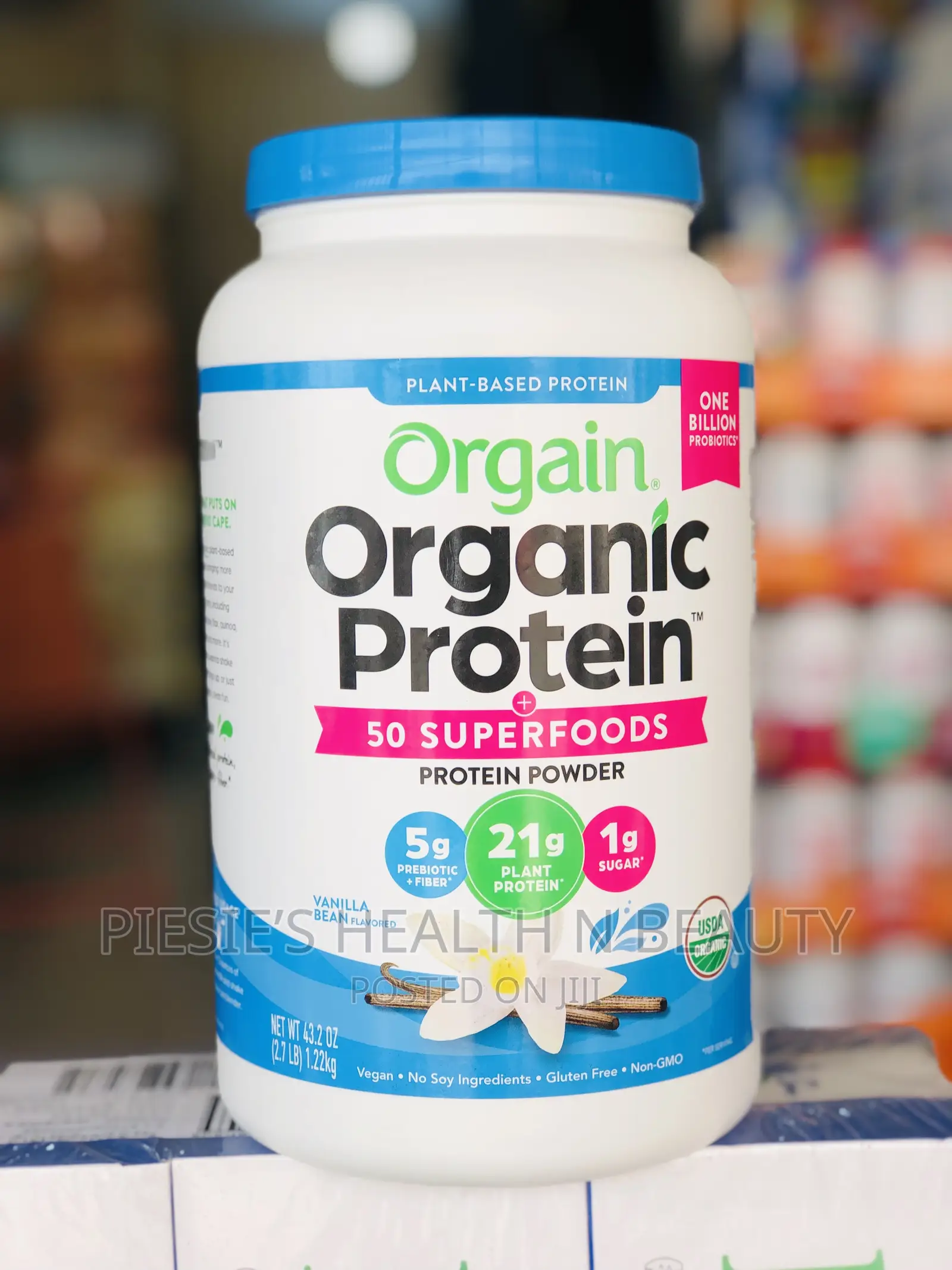 Orgain Organic Protein Powder (2.7lb) Big Size