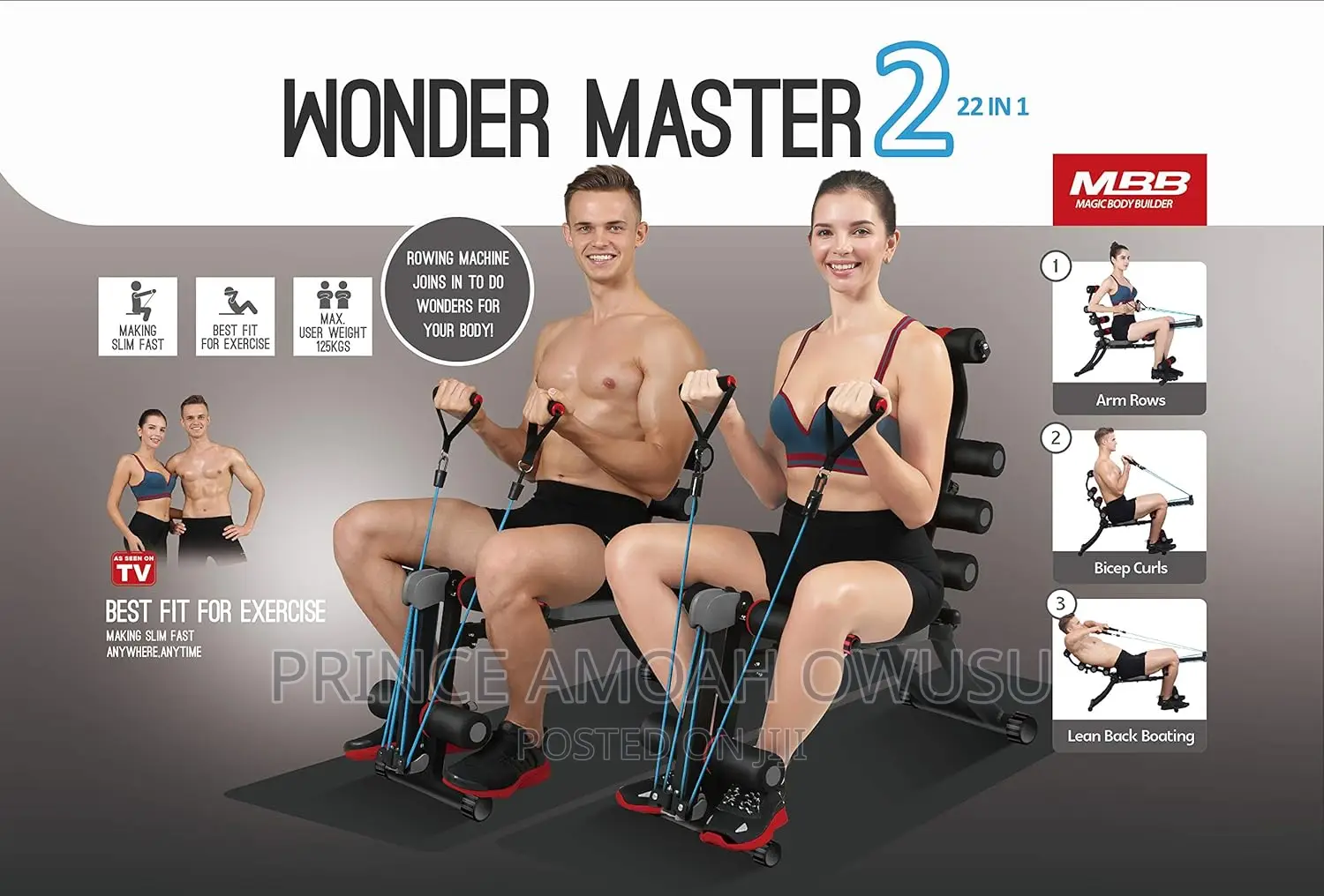 Wonder Master Core Abdominal Workout Chair