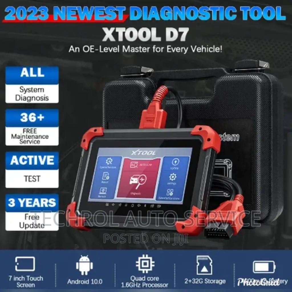 XTOOL D7 Car Bidirectiona Scan Tool,2024 Newest Automotive