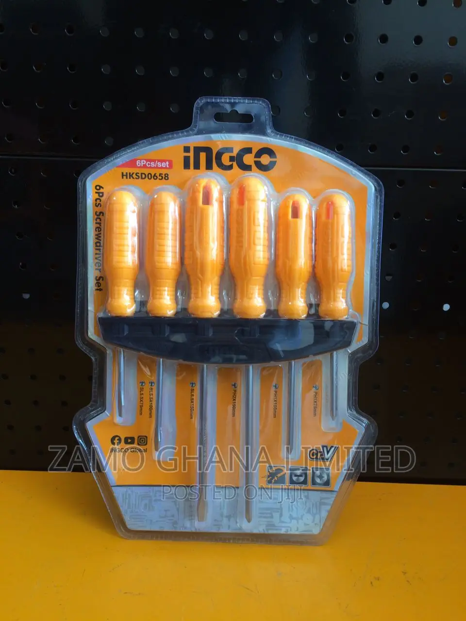 6 PCS Screwdriver Set - Hksd0658