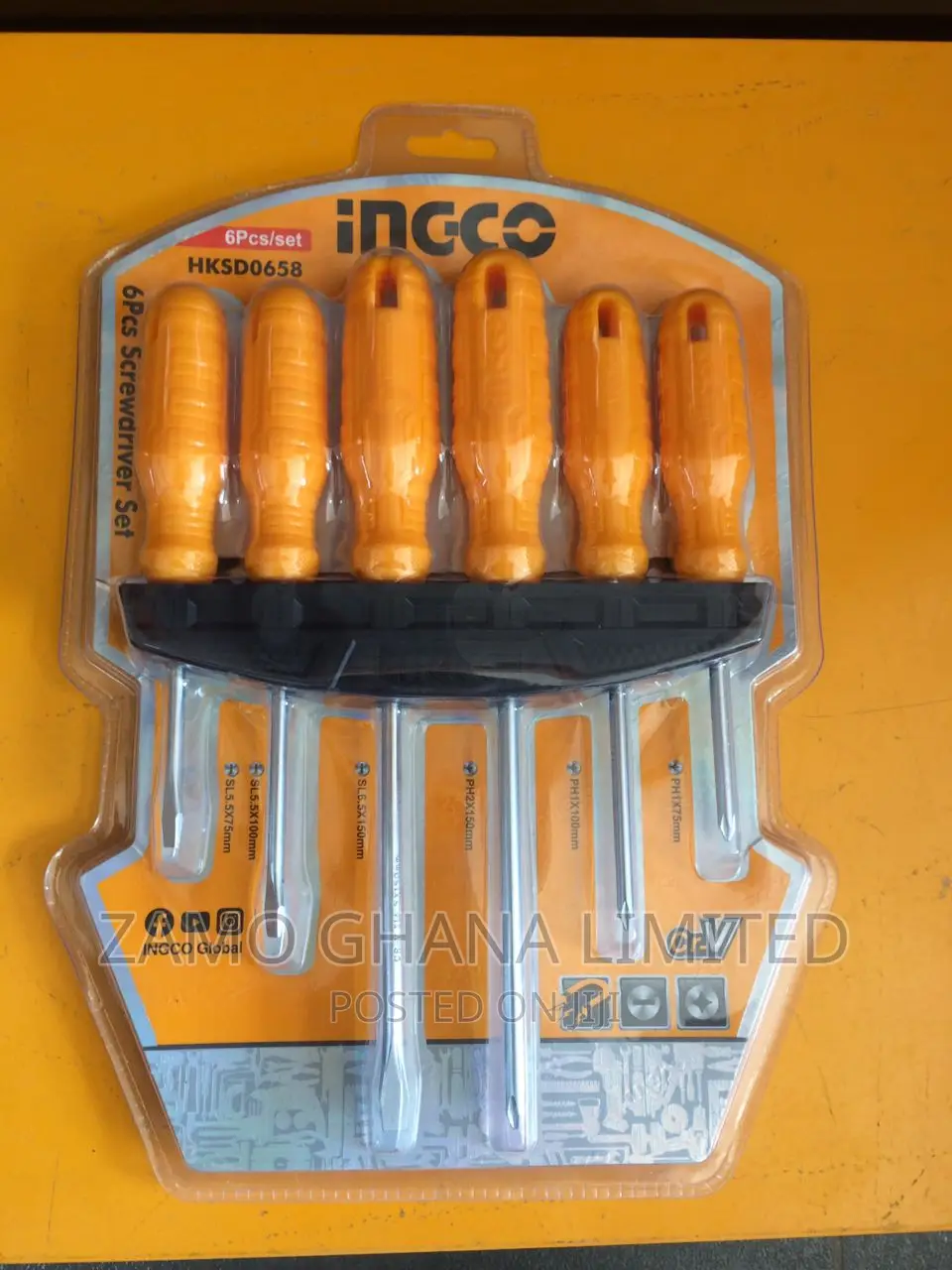 6 PCS Screwdriver Set - Hksd0658