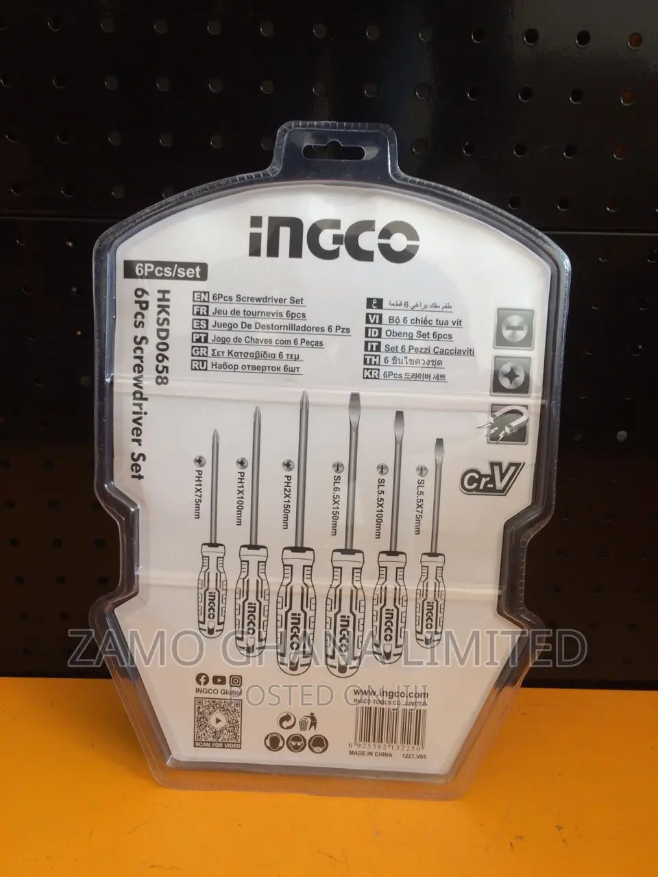 6 PCS Screwdriver Set - Hksd0658