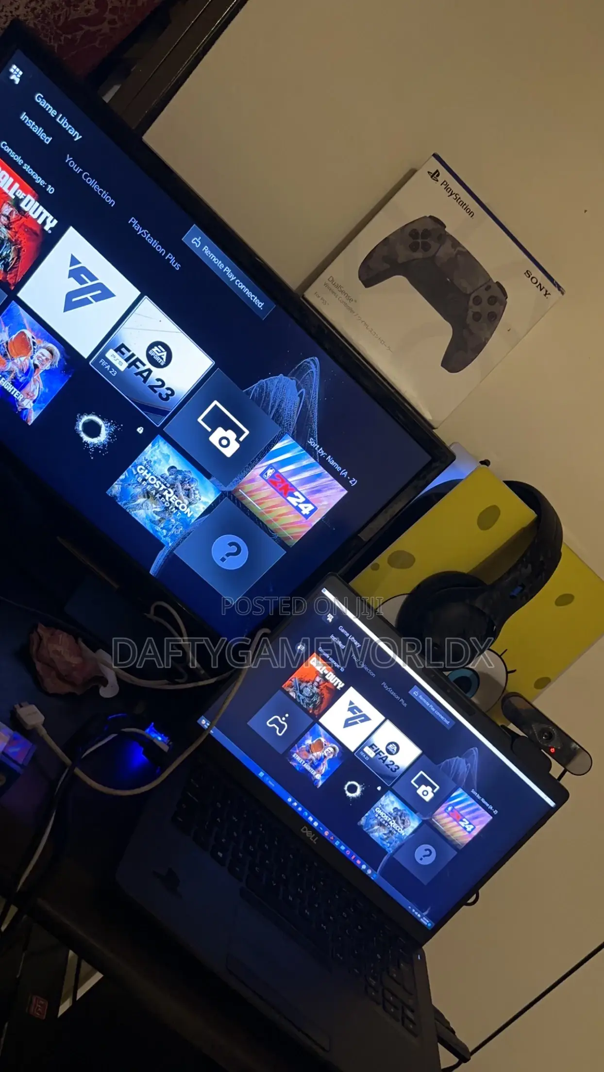 Play Station 5 Digital Latest Games Installation