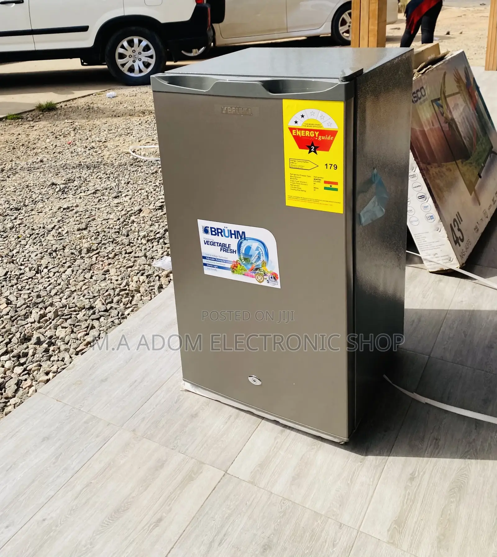 Shop Original Bruhm Single Door Electric Fridge 