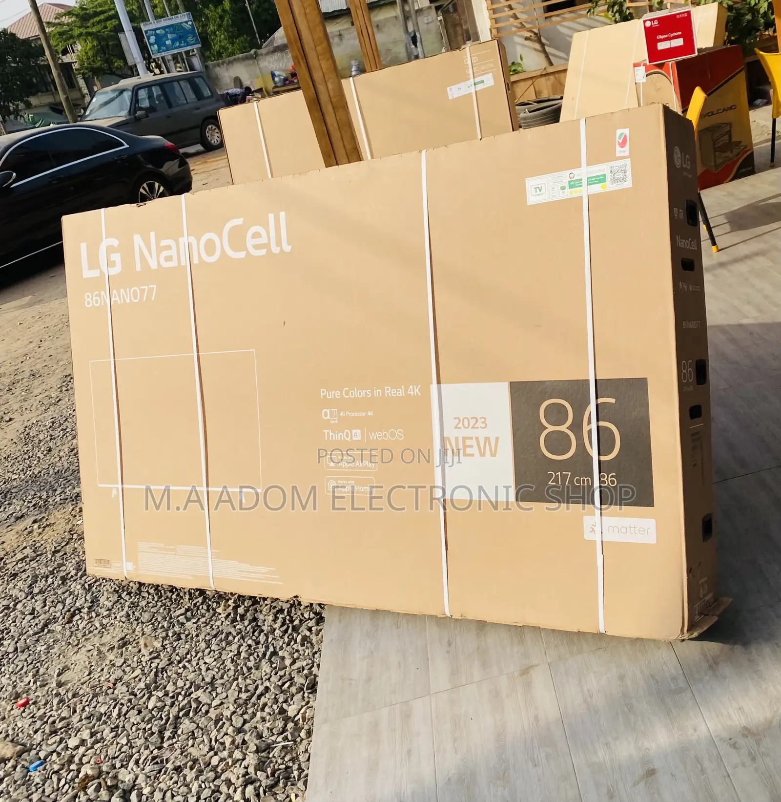 Latest Bruhm 86NANO0776 86 Inch Nanocell HDR Led Tv.