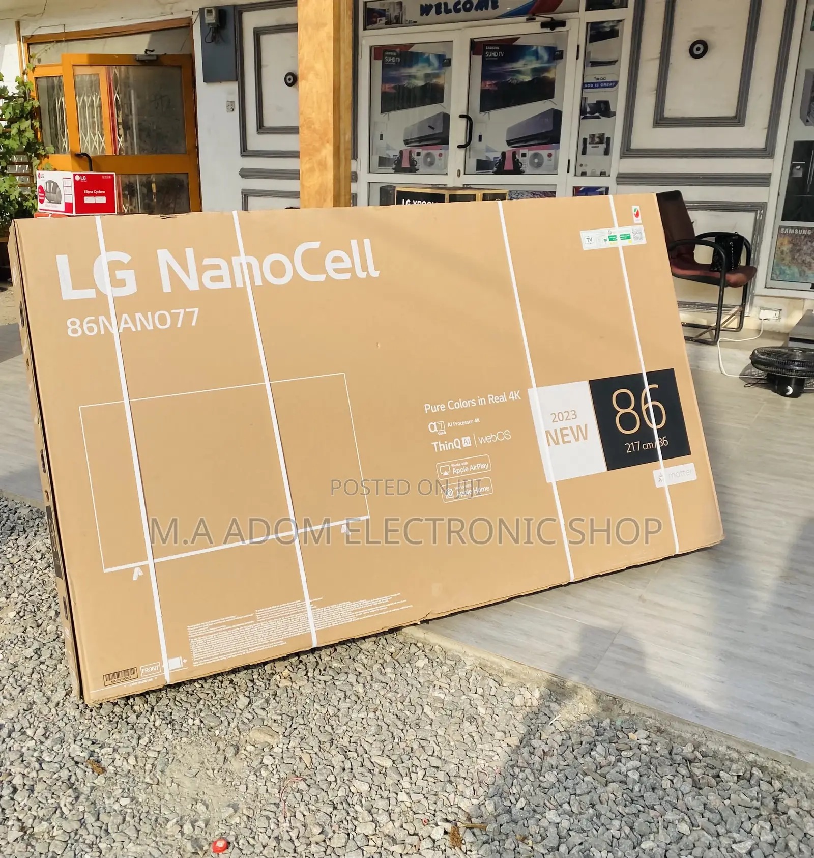 Latest LG 86NANO0776 86 Inch Nanocell HDR Smart Tv.