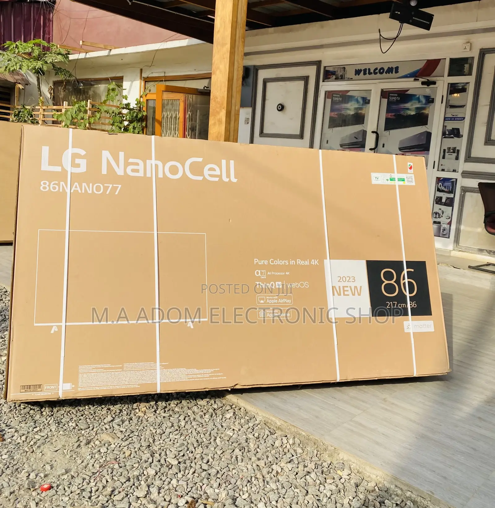 Authentic LG 86NANO0776 86 Inch Nanocell HDR Smart Tv 