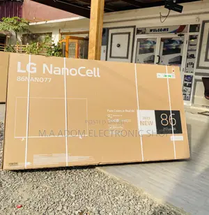 Authentic LG 86NANO0776 86 Inch Nanocell HDR Smart Tv 