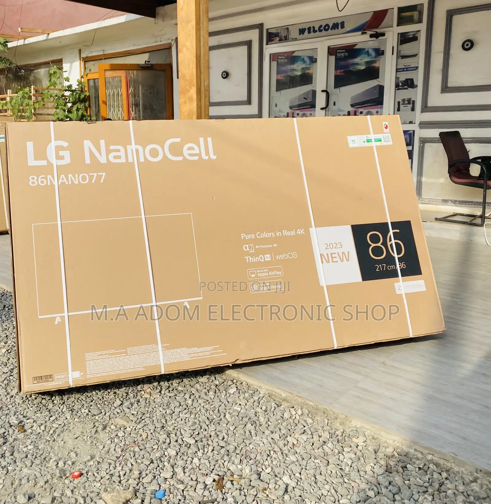 Authentic LG 86NANO0776 86 Inch Nanocell HDR Smart Tv 