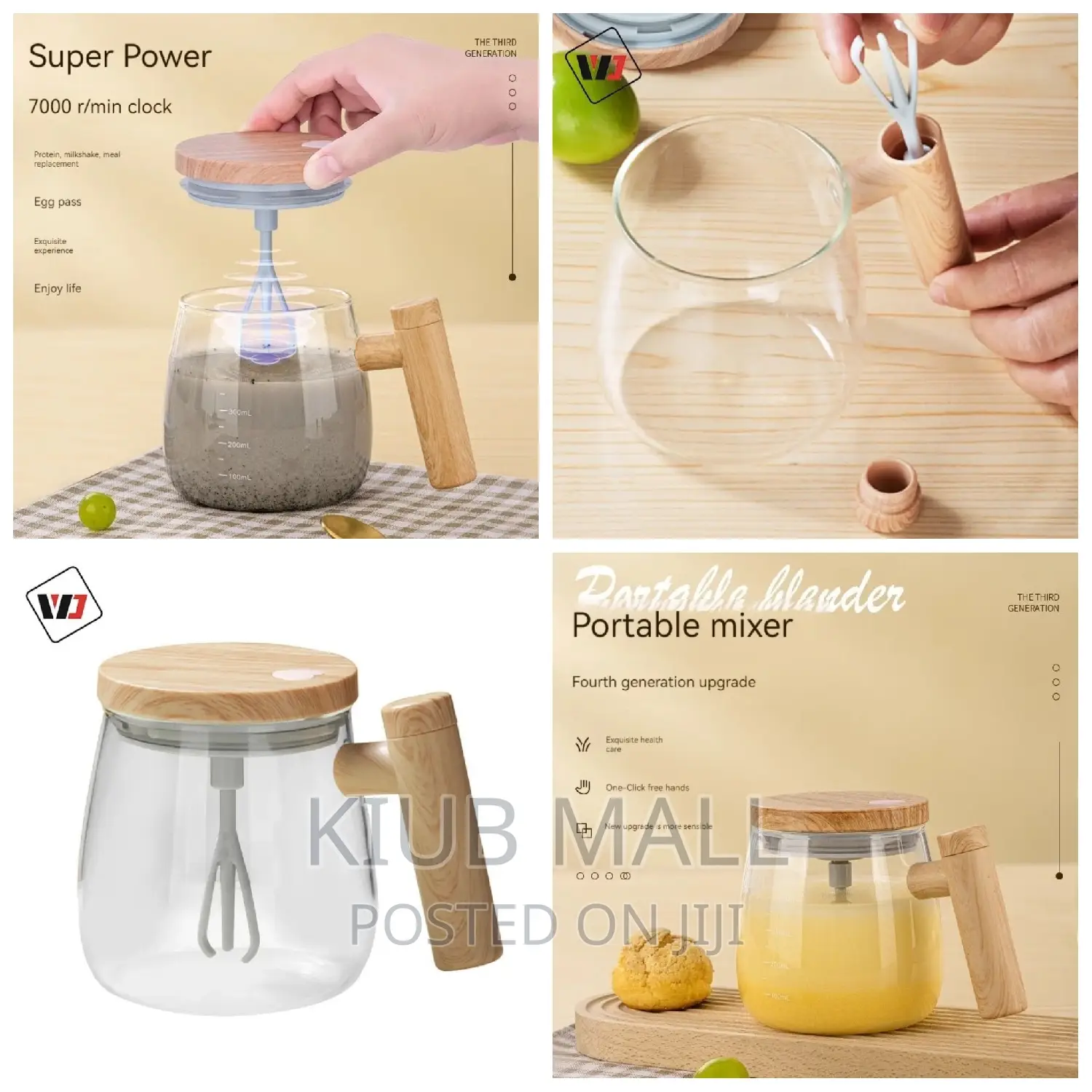 Self Stiring Portable Mixer